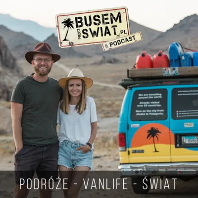 Okładka: Busem Przez Świat