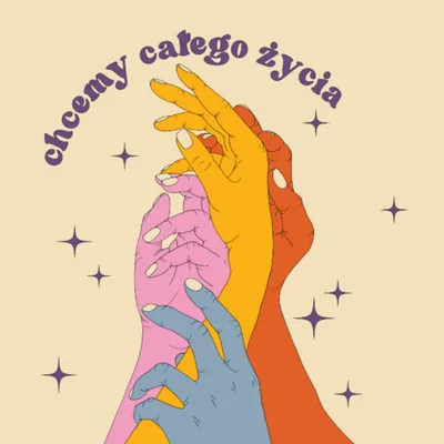 Okładka: Chcemy całego życia