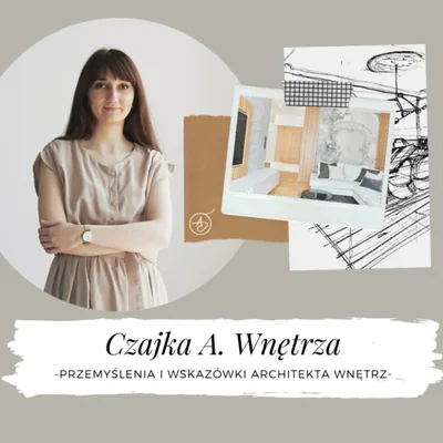 Okładka: Czajka A. Wnętrza- przemyślenia i wskazówki architekta wnętrz.