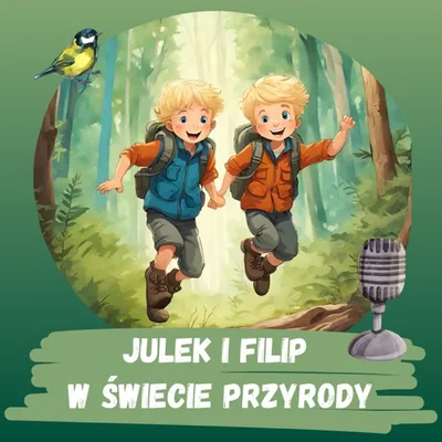 Okładka: Julek i Filip w świecie przyrody