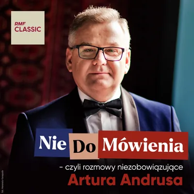 Okładka: NieDoMówienia, czyli rozmowy niezobowiązujące Artura Andrusa  w RMF Classic