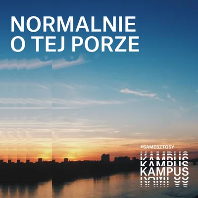 Okładka: Normalnie o tej porze