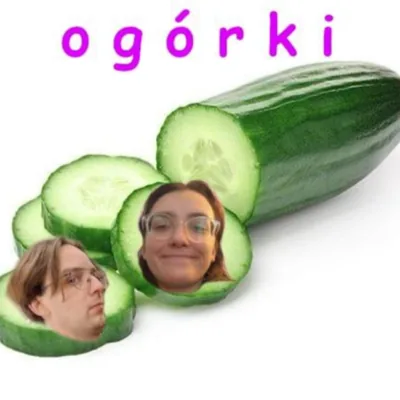 Okładka: ogórki