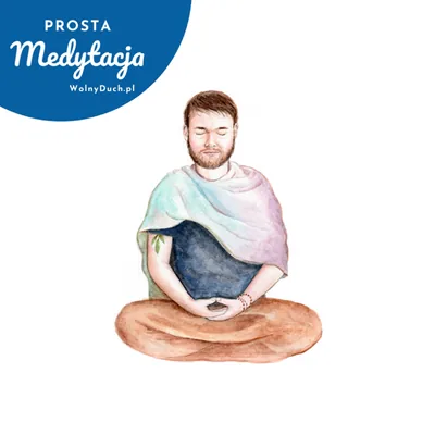 Okładka: Prosta Medytacja