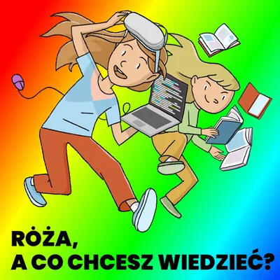 Okładka: Róża, a co chcesz wiedzieć? Słuchowisko dla dzieci
