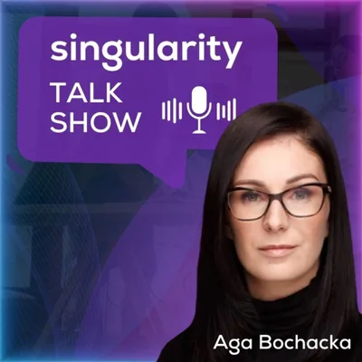 Okładka: Singularity TALK SHOW by Aga Bochacka