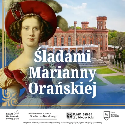 Okładka: Śladami Marianny Orańskiej